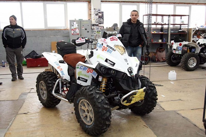 АТВ Can-Am Renegade 800. Снимка: Сергей Антонов