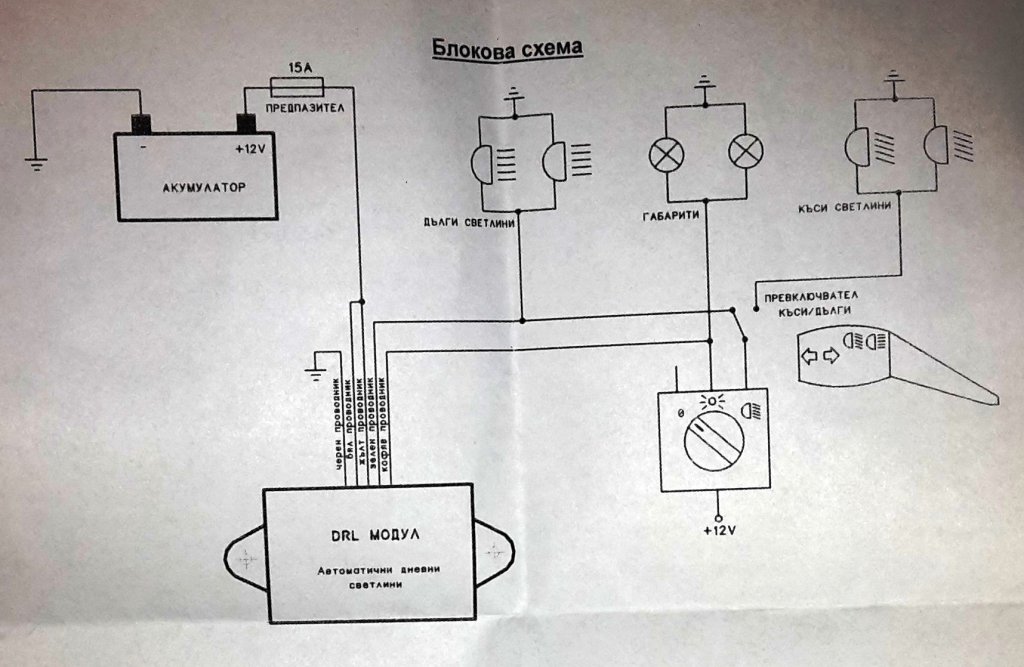 Как да свържа DRL модул към дългите светлини ? - OFFRoad-Bulgaria.com