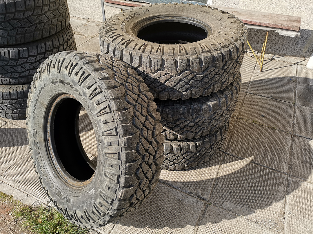 Продавам гуми Goodyear Wrangler Duratrac 285/75/R16 - OFFRoad-Bulgaria.com