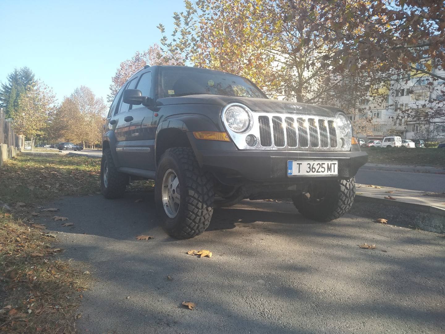 Силова броня Jeep Cherokee KJ 2004