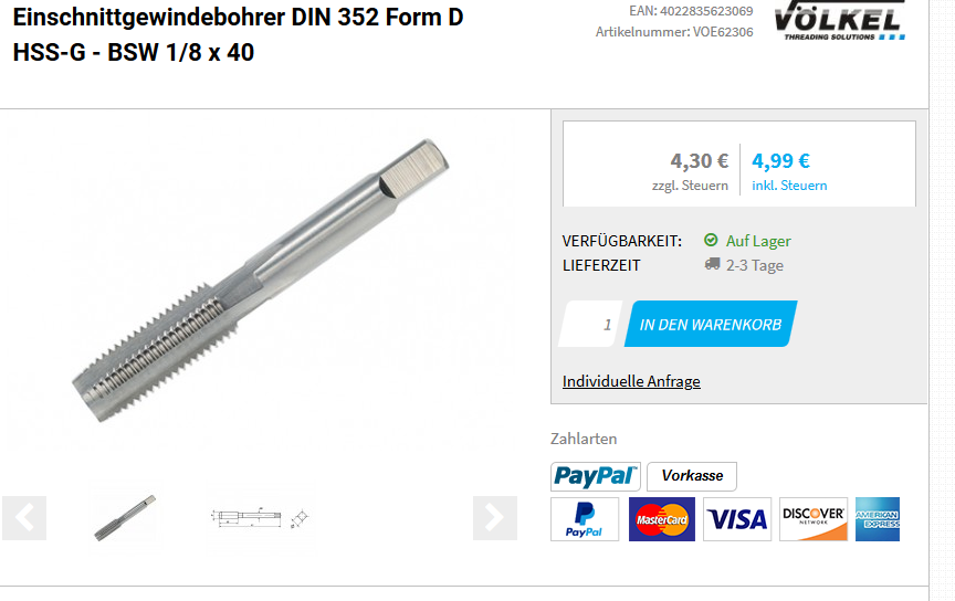 Натиснете снимката за да я уголемите

Име:Screenshot_2020-07-25 Einschnittgewindebohrer, ≈ DIN 352, HSS-G, BSW 1 8 x 40 VÖLKEL SHOP.png
Прегледи:465
Размер:121.5 КБ
ID:6627754