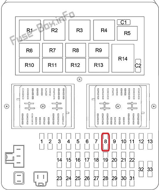 Натиснете снимката за да я уголемите  Име:Jeep-Grand-Cherokee-WJ-1999-2005_in1-fuse-box-diagram.jpg Прегледи:0 Размер:85.9 КБ ID:6787447