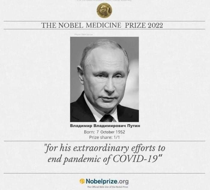 Натиснете снимката за да я уголемите

Име:Putin-Nobel.jpg
Прегледи:101
Размер:26.5 КБ
ID:7053276