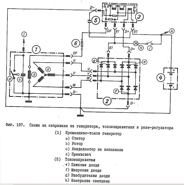 Свързване на релерегулатор на алтернатор - OFFRoad-Bulgaria.com