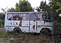 Изоставен високо проходим автобус Кента М24 4х4 върху шаси ГаЗ 66